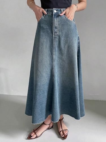 GRECIILOOKS Women's Western Skirt - Blue - Image 3