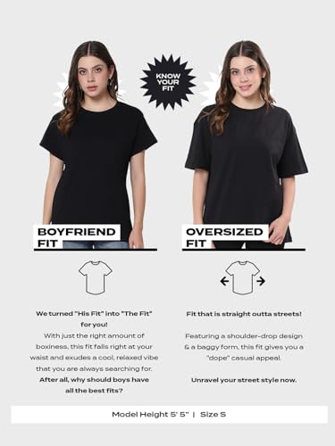 Oversized Brown Graphic Tee for Women - Image 3