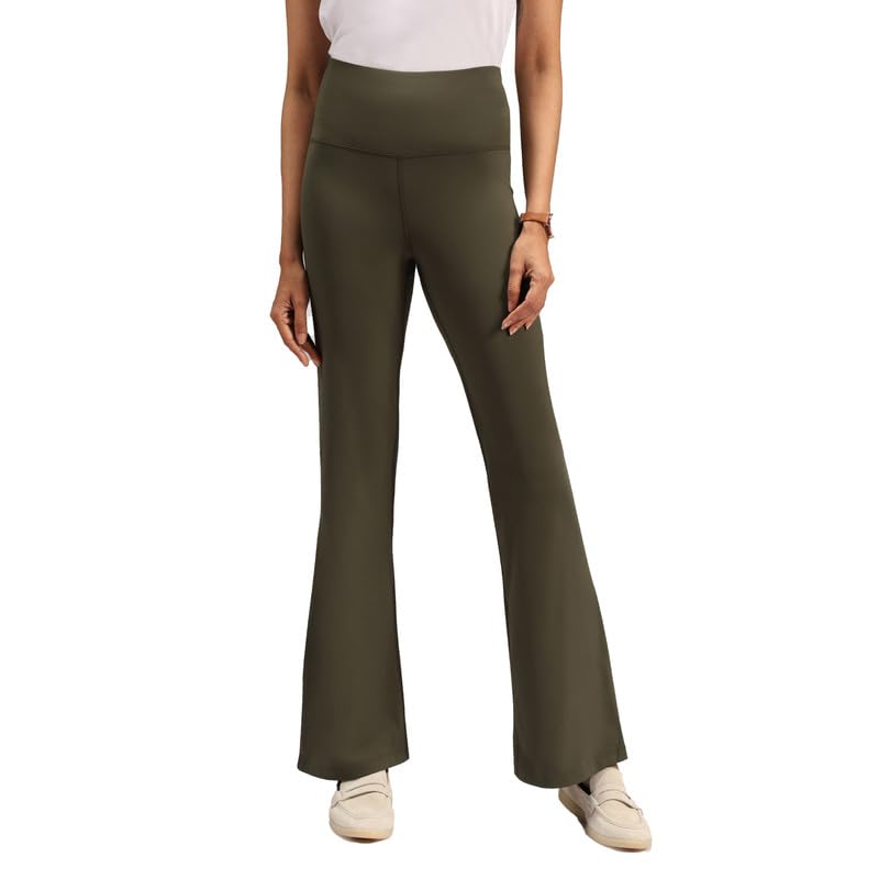 BlissClub Women's Flare Pants - High Waist Formal