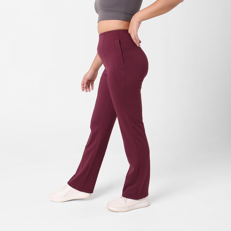 BlissClub Women Straight High Rise Pants - Image 4