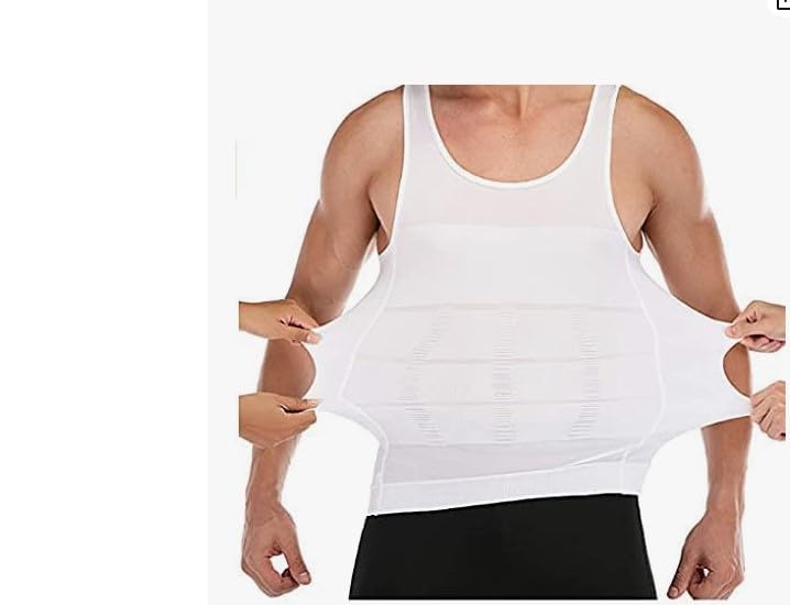 MYLOFIT Men's Compression Vest - White - Image 3
