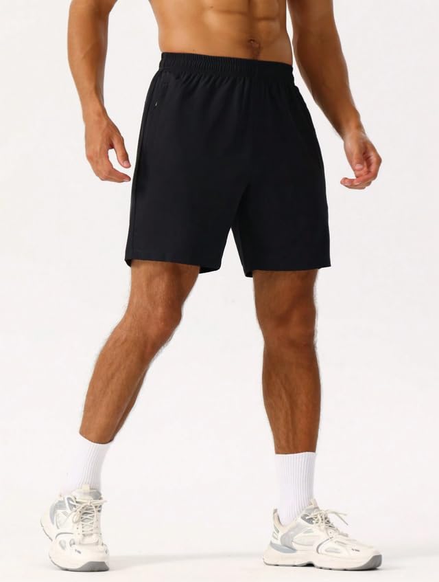 ENDEAVOUR WEAR Men's Sports Shorts - Black - Image 2