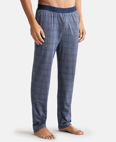 Jockey Men's Pyjama Bottom - Mid Blue - Image 2