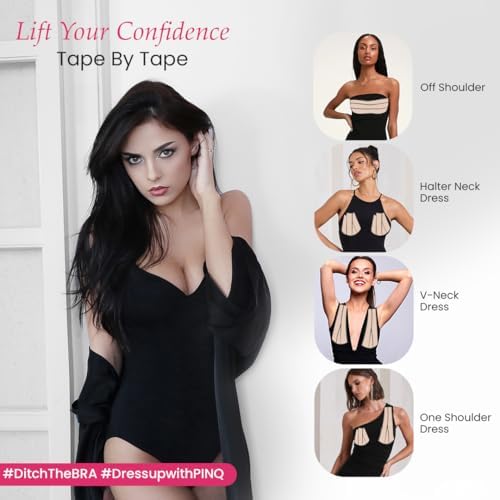 PINQ Breast Lift Tape with Nipple Pasties - Image 2