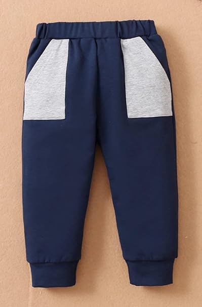 Kids Yellow Cotton Tracksuit Unisex - Image 3