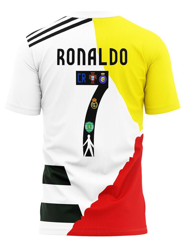 Ronaldo Jersey for Boys and Men - Multicolour - Image 3