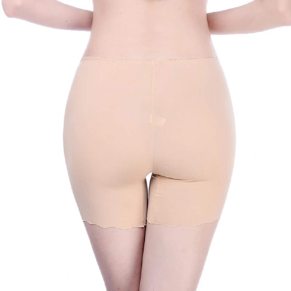 PLUMBURY Seamless Ice Silk Boyshort Panty for Women - Image 4