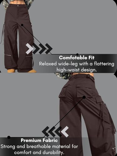 GRECIILOOKS Women's Cotton Cargo Pants - Image 4