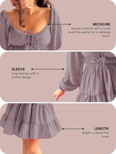 Leriya Fashion Western Dress for Women - Purple - Image 4