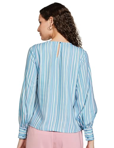 Delphi Blue Blouse for Women - Image 2