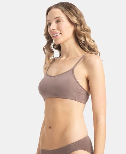 Jockey Women's Wirefree Bra - Deep Taupe - Image 2
