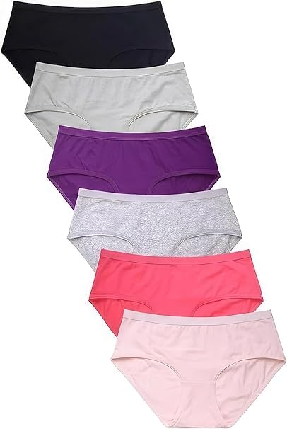 LOURYN KOULYN Women's Seamless Hipster Panties - Multicolour