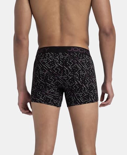 Jockey Men's Printed Trunk - Cotton Elastane - Image 3