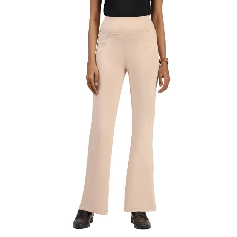 BlissClub Cotton Flare Pants for Women