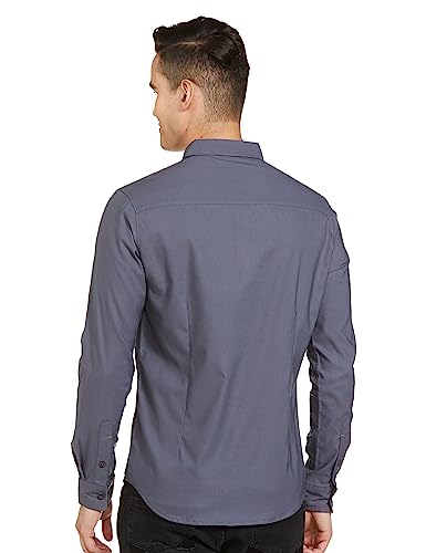 The Indian Garage Co Men's Slim Fit Shirt - Blue - Image 2