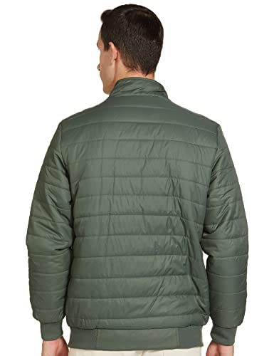 Symbol Men Quilted Jacket - Bottle Green - Image 2