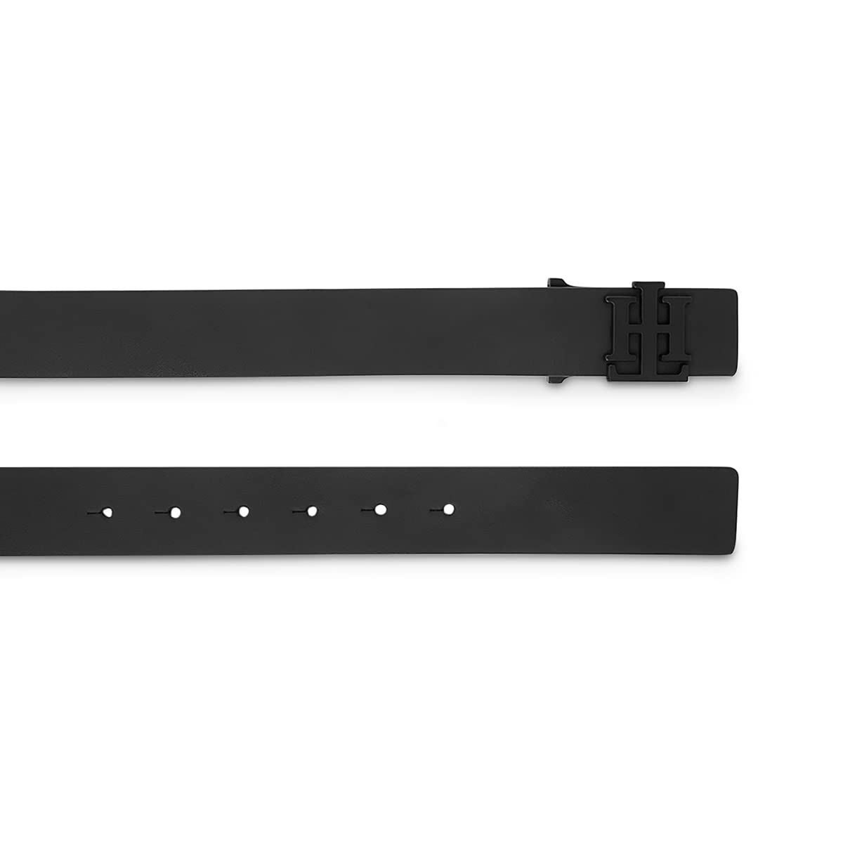 Tommy Hilfiger Leather Belt for Men - Black - Image 2