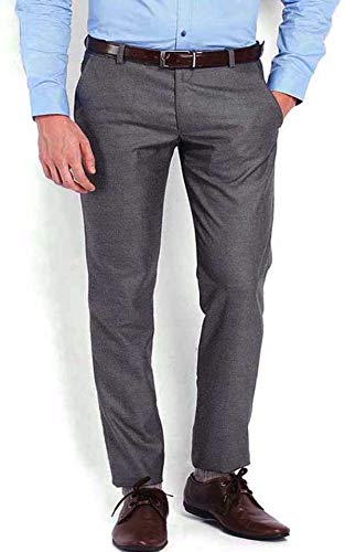 Zee Men Formal Trousers - Blackish Grey