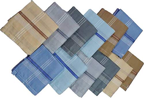 SPIN Cotton Handkerchiefs for Men - Multi Color