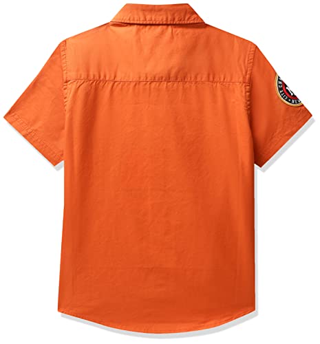 Amazon Boy's Regular Fit Shirt - Orange - Image 3