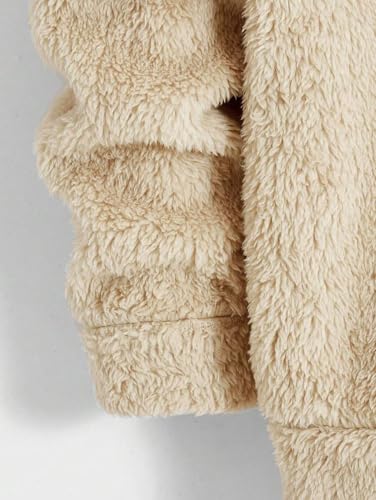 JVX Men's Wool Sweater Hoodie - Khakhi-Black - Image 4