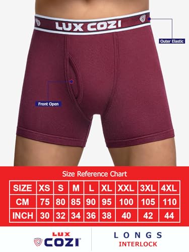 Lux Cozi Men's Cotton Trunks - Image 2