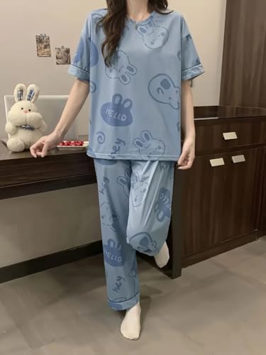 GLASGO Women's Pajama Set - Cherry Print - Image 4