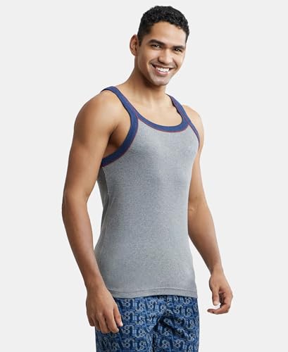 Jockey Men's Cotton Rib Gym Vest - Image 2