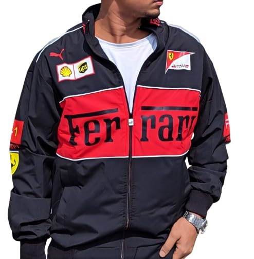 DRIP F1 Men's Racing Jacket - Black