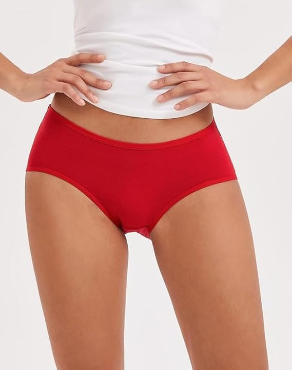 LOURYN KOULYN Women's Cotton Hipster - Image 2