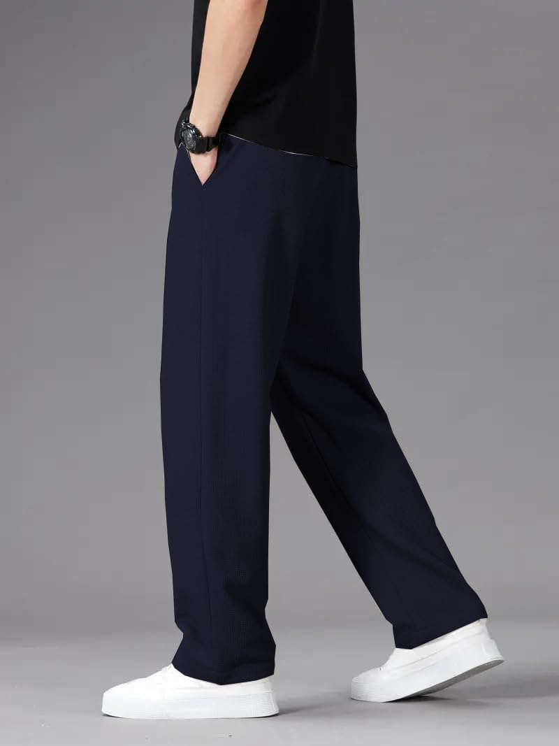 JVX Men's Navy Casual Trouser - Image 5