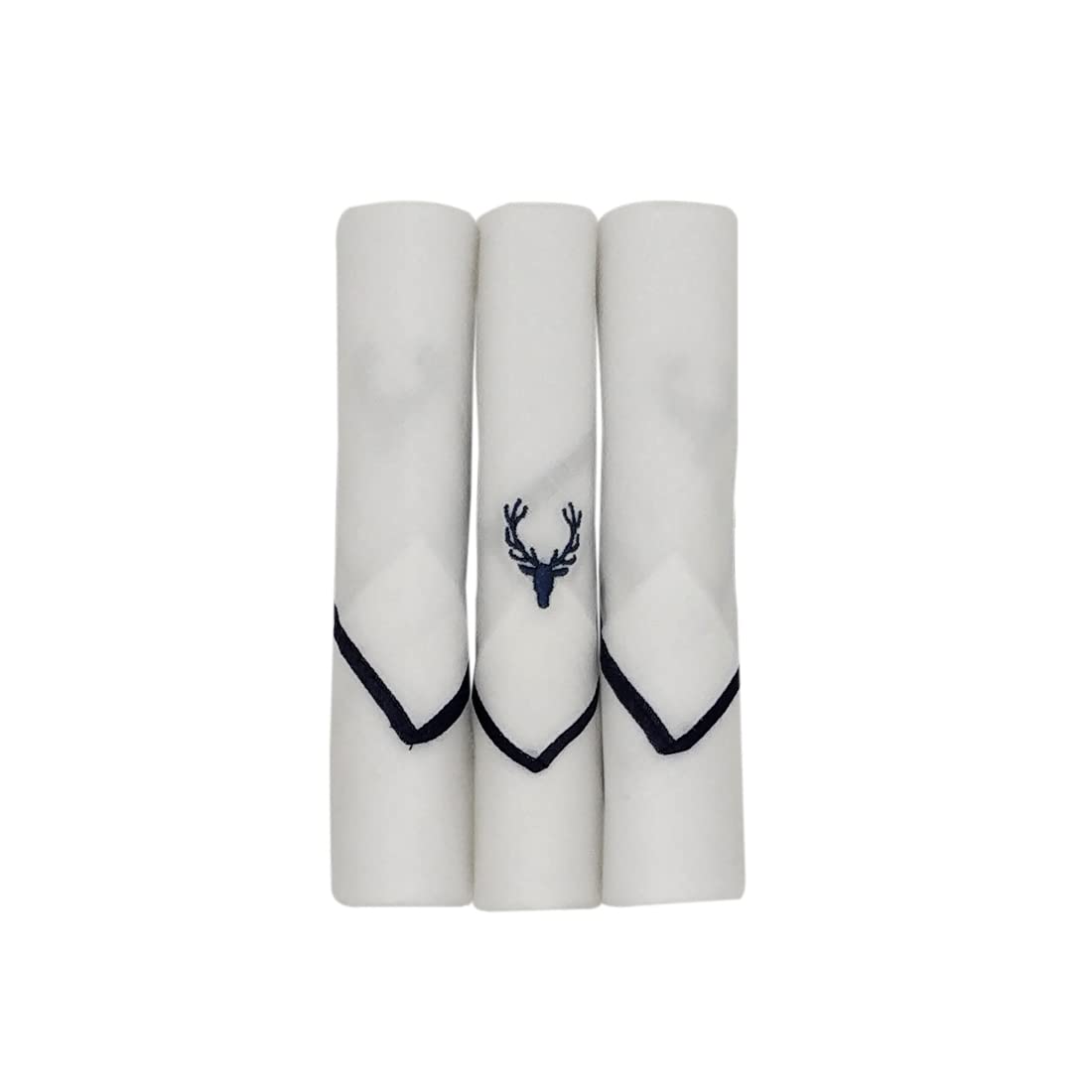 Allen Solly Men's Cotton Handkerchiefs - White