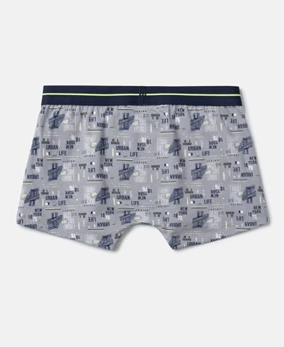 Jockey Boys Printed Trunks - Navy Cotton - Image 3