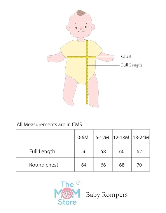 The Mom Store Baby Zipper Romper Cotton - Image 4