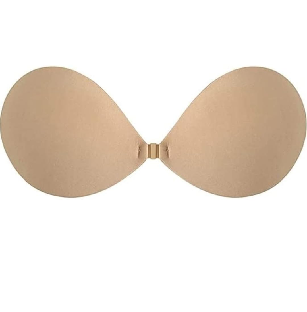 AKHIRAH Women Strapless Push Up Bra - Skin - Image 3