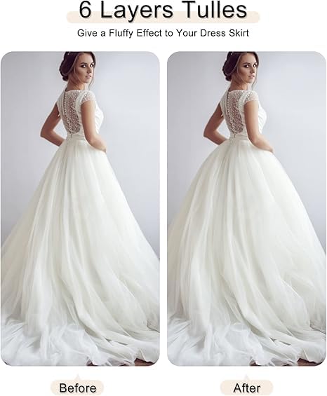 DOLLFASHION Women's Can Can Skirt - White - Image 4