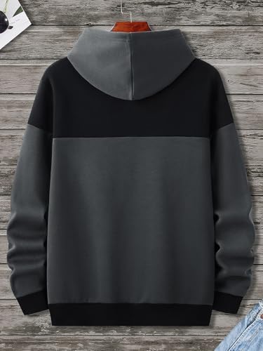 Lymio Unisex Black Hoodie Sweatshirt - Image 3