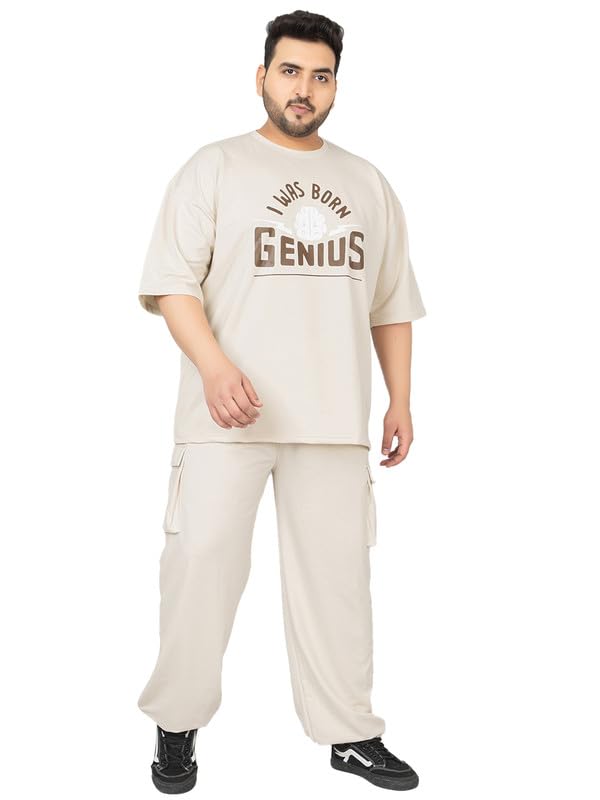 CHKOKKO Men Printed Casual Cord Set - Image 3