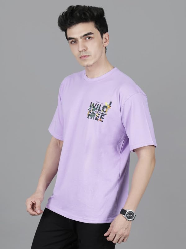 London Hills Men's T-Shirt - Lavender - Image 4