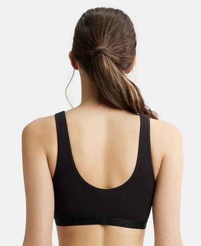 Jockey Women's Wirefree Sleep Bra - Black - Image 3