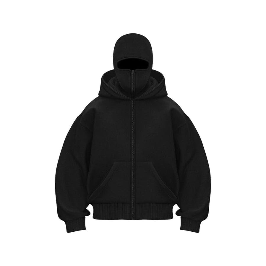 Styleverse Balaclava Hoodie - Black