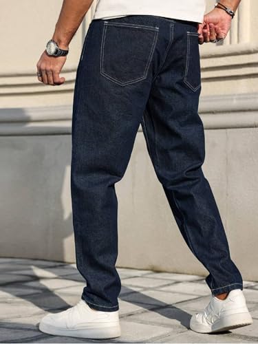 QNIM Men's Jeans - Dark Blue - Image 4