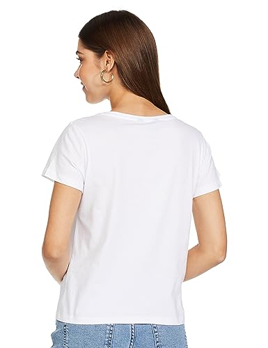 Max Cotton Women's White T-Shirt - Image 2
