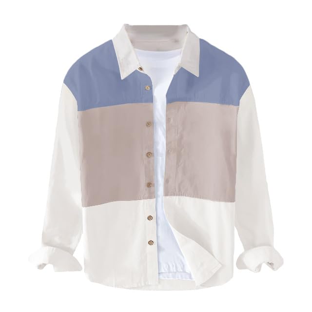 BE ACTIVE Men's Casual Shirt - Blue