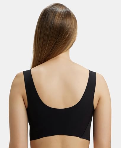 Jockey Women's Wirefree Lounge Bra - Black - Image 3