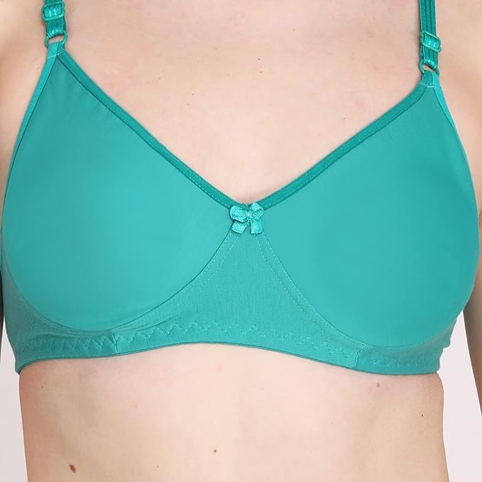 MK 3-Piece Lingerie Set for Women - Sage Green, Blush Pink, Navy Blue - Image 5