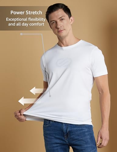Symbol Men's Stretch Cotton T-Shirt - White - Image 2