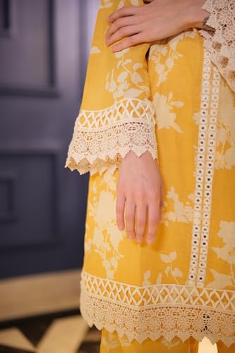 LookMark Women Cotton Blend Kurta and Pant - Image 4