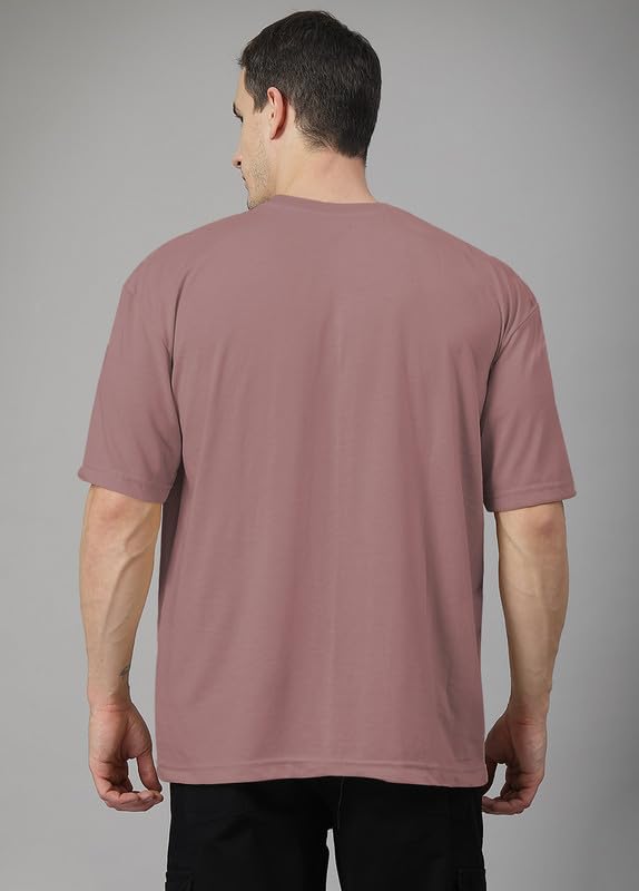 CHKOKKO Tshirts for Men - Blushpink - Image 2