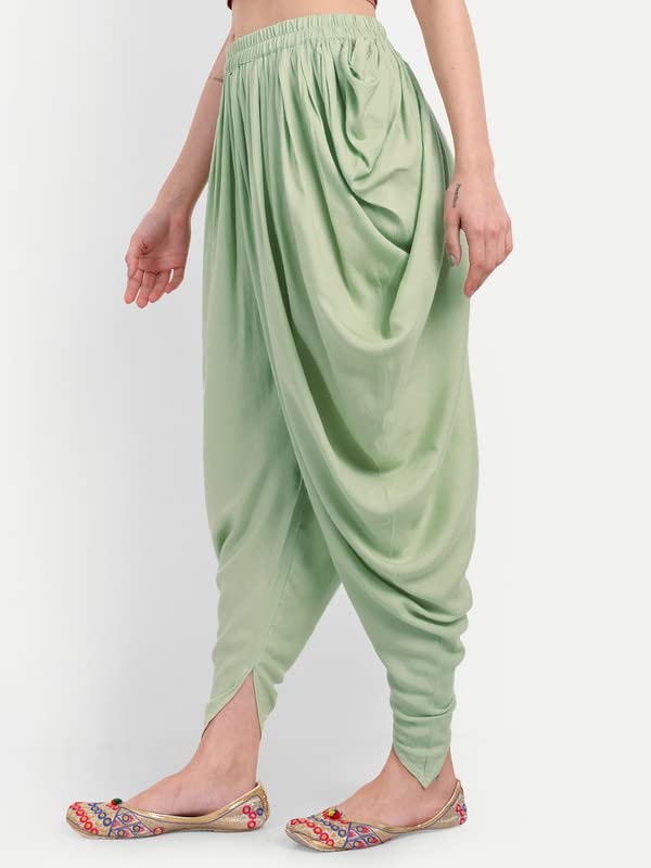 SAJKE Rayon Dhoti Pant for Women - Image 3